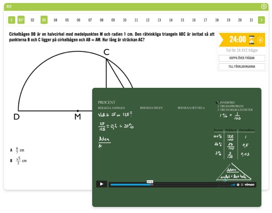 högskoleprov test